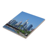 Frankfurter Skyline Fliese (Seite)