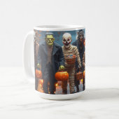 Frankie and Friends, Halloween Coffee Tasse (Vorderseite Links)