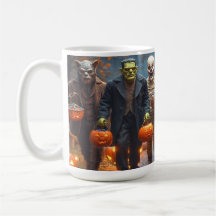 Frankie and Friends, Halloween Coffee Tasse