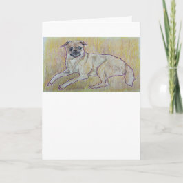 Frankie Dog Grußkarte Karte
