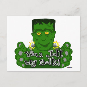 Frankie, du bringst meine Bolzen zum Knistern! Postkarte