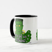 Frankie, du hast mich in Stich Got! Tasse (Vorderseite Links)