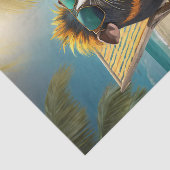 Frankie G geht auf Urlaub, Sommerspass Seidenpapier (Ausschnitt)