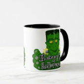 Frankie Happy Halloween! Tasse (VorderseiteRechts)