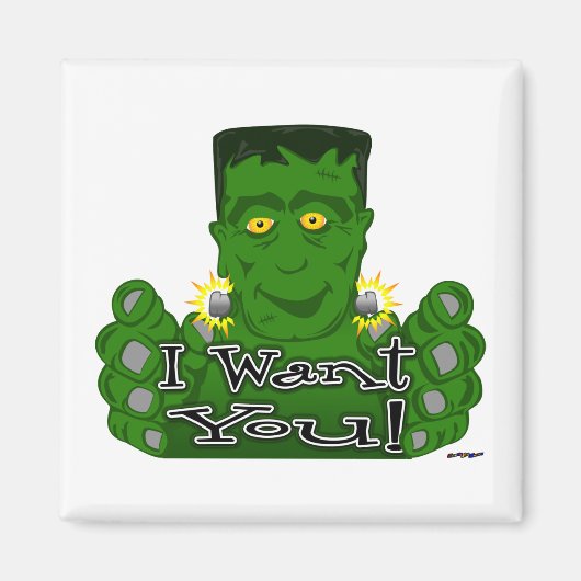 Frankie, ich Woll dir! Magnet (Vorne)