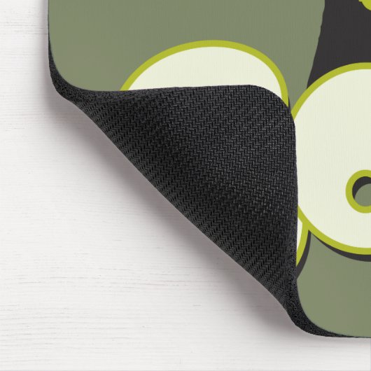 Frankie Monster Superhero Frankenstein Halloween Mousepad (Ecke)