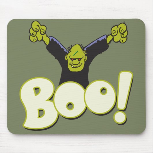 Frankie Monster Superhero Frankenstein Halloween Mousepad (Vorne)