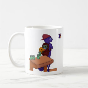 Frankie nimmt ein Soda Kaffeetasse