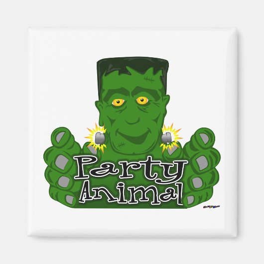 Frankie Party Animal Magnet (Vorne)