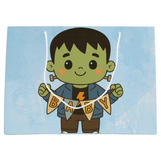 Frankie’s Baby Bash Baby Shower Gift Bags Große Geschenktüte (Vorderseite)