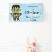 Frankie’s Baby Shower Welcome Sign Banner (InSitu)