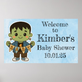 Frankie’s Baby Shower Welcome Sign – Cute Sign Poster