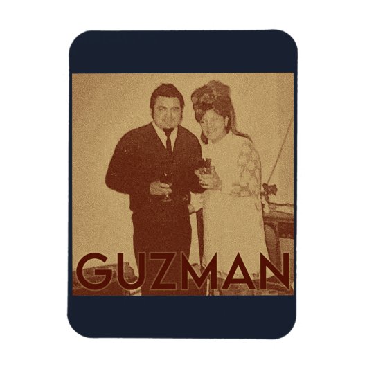 FRANKIE SR & MARGARET GUZMAN - MAGNET (Vertikal)