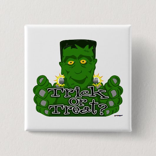 Frankie Trick or Treat? Button (Vorderseite)