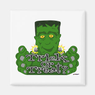 Frankie Trick or Treat? Magnet