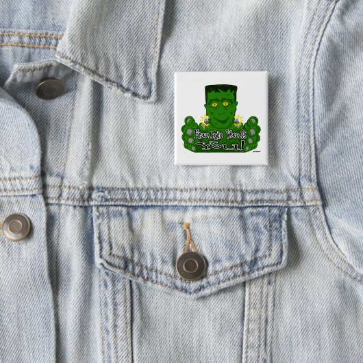 Frankie Will dir! Button (Beispiel)