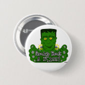 Frankie Will einen Kuss! Button (Vorne & Hinten)