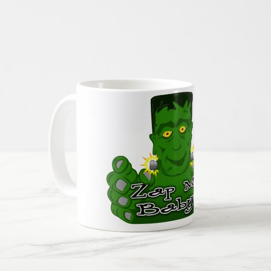 Frankie Zap Me Baby! Kaffeetasse (Vorderseite Links)