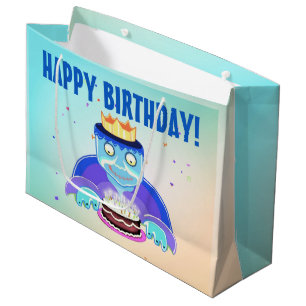 Frankies Geburtstag! (große) Geschenktasche Große Geschenktüte