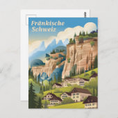 Fränkische Schweiz Franconian Schweiz Postkarte (Vorne/Hinten)