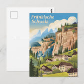 Fränkische Schweiz Postkarte (Vorne/Hinten)