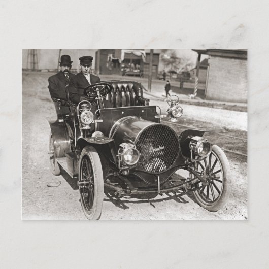 Franklin "Air Cooled" in Tacoma WA um 1910 Postkarte (Vorderseite)