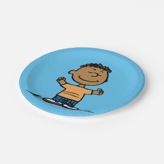 Franklin Arms Wide Pappteller (Schrägansicht)