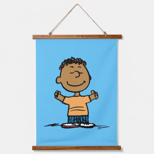 Franklin Arms Wide Wandteppich Mit Holzrahmen (Vorderseite)