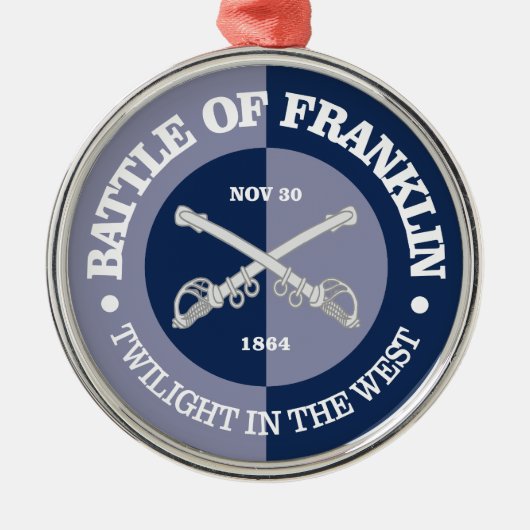 Franklin (B&G) Ornament Aus Metall (Vorne)