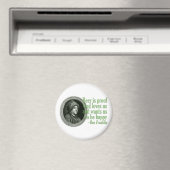 Franklin Beer Quote Magnet (In Situ (Geschirrspüler))