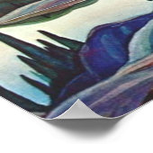 Franklin Carmichael - Mirror Lake Poster (Ecke)