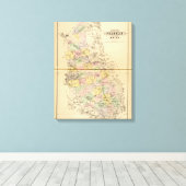 Franklin Co., Maine Leinwanddruck (Insitu (Holzboden))