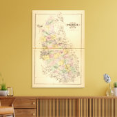 Franklin Co., Maine Leinwanddruck (Insitu (Wohnzimmer))