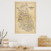 Franklin Co., Maine Poster (Küche)