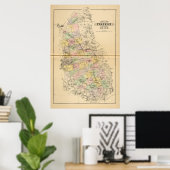 Franklin Co., Maine Poster (Heimbüro)