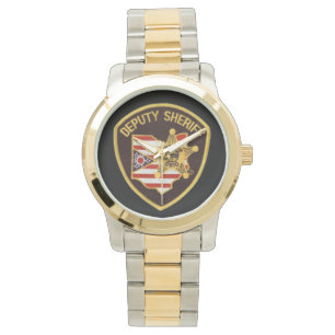 Franklin County Sheriff-Uhr - Flecken Armbanduhr