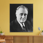 FRANKLIN D. ROOSEVELT 1933 National Archives Foto Leinwanddruck (Insitu (Wohnzimmer))