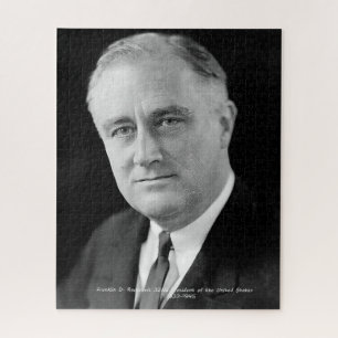 Franklin D. Roosevelt 32. Präsident USA Puzzle