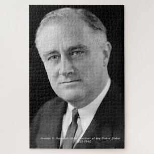 Franklin D. Roosevelt 32. Präsident USA Puzzle
