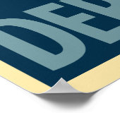 Franklin D. Roosevelt - Depression: OHP Poster (Ecke)