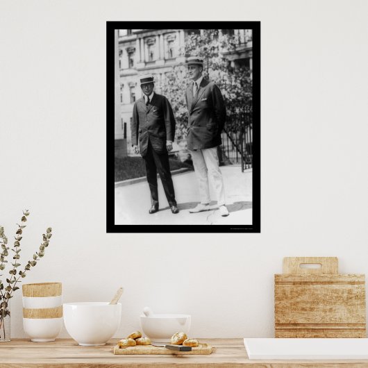 Franklin D. Roosevelt mit Gov. James Cox 1920 Poster (Küche)