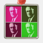 Franklin D. Roosevelt Ornament Aus Metall (Vorne)