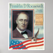 Franklin D. Roosevelt Poster (Vorne)