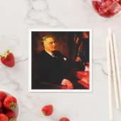 Franklin D. Roosevelt, Präsident der FRD-Demokrate Serviette (Beispiel)