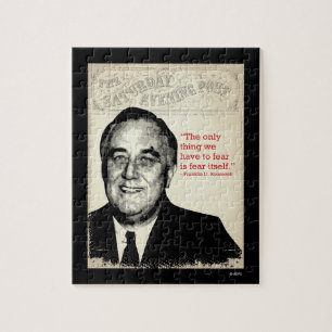 Franklin D. Roosevelt Zitat Puzzle