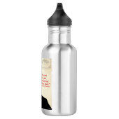 Franklin D. Roosevelt Zitat Trinkflasche (Rechts)