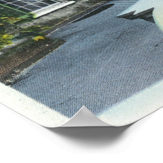 Franklin D Roosevelt's House Poster (Ecke)