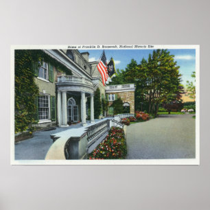 Franklin D Roosevelt's House Poster