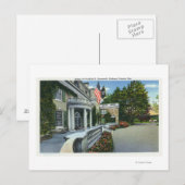 Franklin D Roosevelt's House Postkarte (Vorne/Hinten)