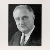 Franklin D. Roosevlt 32. Präsident USA Puzzle (Vertikal)